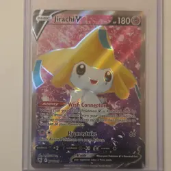 Pokemon Jirachi V 170/189 Astral Radiance Ultra Rare Full Art Holo 180 HP - Image 1
