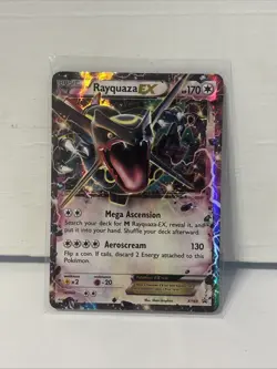 Pokemon Rayquaza EX 2015 XY69 English Black Star Promo Holo Rare M/NM - Image 1