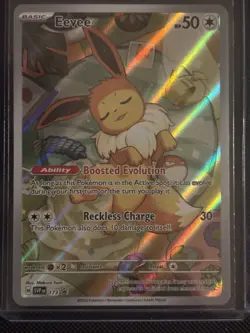 Pokemon Eevee 173 Holo Promo Prismatic Evolutions - Image 1