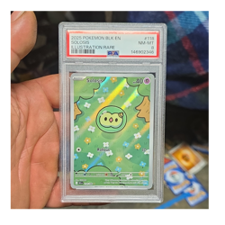 Pokemon Solosis 118/086 Sv: Black Bolt Illustration Rare Holo 2025 PSA 8 40HP - Image 1
