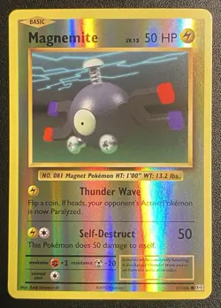 Magnemite Reverse Holo Common 37/108 Pokemon TCG XY Evolutions NM Free Ship - Image 1
