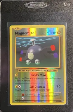 Magnemite Reverse Holo Common 37/108 Pokemon TCG XY Evolutions NM Free Ship - Image 3