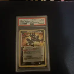 PSA 8 Greninja Gold Star #SWSH144 - Pokemon Black Star Promo - Image 1