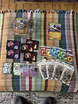Pokemon TCG Bundle Mega Latias Silver Tempest Promos Holo Energy Stickers Gengar - Image 1