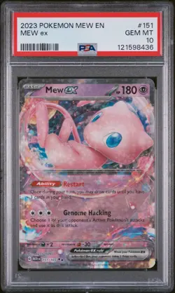 2023 POKEMON MEW EN-151 #151 MEW EX PSA 10 - Image 1