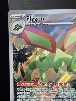 Pokemon Flygon 101/094 Phantasmal Flames Illustration Rare Full Art NM - Image 5