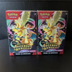 2x Pokemon TCG Ascended Heroes Booster Bundles - Factory Sealed New - Image 1