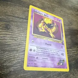 Sabrina's Abra 19 Promo Wizards Black Star Promos Pokemon 1999 - Image 2