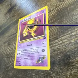 Sabrina's Abra 19 Promo Wizards Black Star Promos Pokemon 1999 - Image 3