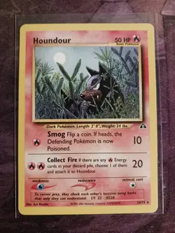2001 Pokemon Neo Discovery Houndour #24 - Image 1