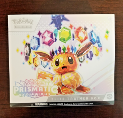 Pokemon Prismatic Evolutions New ETB Elite Trainer Box Factory Sealed Clean Seal - Image 1