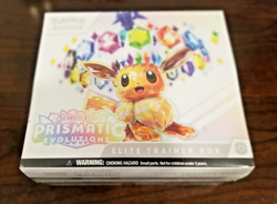 Pokemon Prismatic Evolutions New ETB Elite Trainer Box Factory Sealed Clean Seal - Image 2