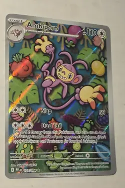 Pokemon Phantasmal Flames - Ambipom NM Illustration Rare 107/094 - Image 5