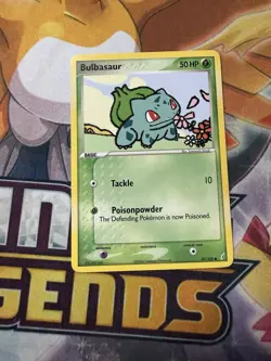 Pokemon TCG Bulbasaur EX Crystal Guardians 45/100 Regular Common MP - Image 1