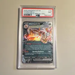 Pokemon 2025 Charizard ex SV Promo 196 EN Scarlet & Violet PSA 9 - Image 1