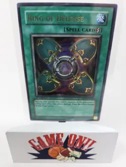 YuGiOh Ring of Defense DP2-EN026 Duelist Pack Ultra Rare 1st Edition LP - Image 1