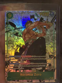 Roronoa Zoro (OP06-118) (V.3) Manga Alt Art ENG Near Mint One Piece TCG - Image 1