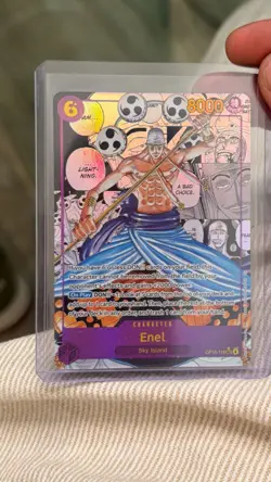 One piece TCG Op15-118 Manga Enel English - Image 1