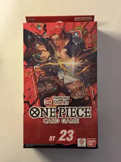 One Piece Card Game Card Game Starter Deck - ST-23 Shanks Ships Now In Hand! - Image 1