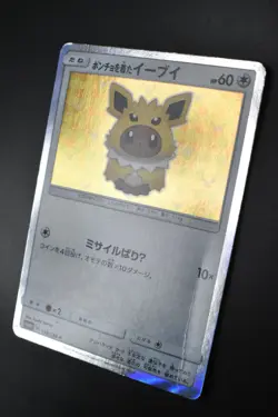 Poncho Wearing Eevee 138/SM-P Eevee Mega Campaign Promo 2017 Pokemon Card - Image 4
