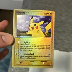 Pokemon Pikachu Holo Italian 43/95 50 HP Basic Card 2005 - Image 1