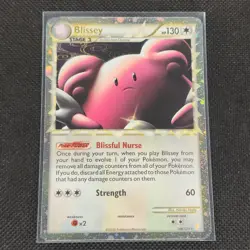 Blissey - 106/123 - PRIME - HGSS Base Set - Pokemon Card - LP - Image 1