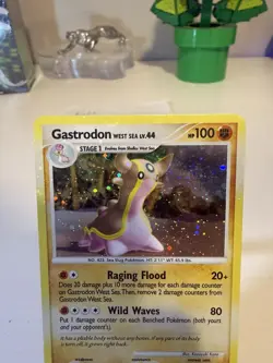 Pokemon TCG English Card Secret Wonders Gastrodon 9/132 Holo Bleed Rare - Image 3
