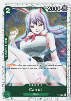 Carrot (Event Pack Vol. 6) Foil PR One Piece Promotion Cards P-070 NM - Image 1
