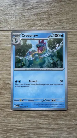 Pokemon Croconaw 042/217 - ME: Ascended Heroes Uncommon Regular Card NM - Image 1