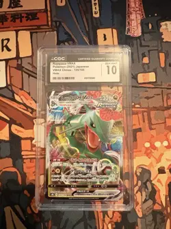 Pokemon Card CGC Gem Mint 10 Rayquaza VMAX S12a 108/172 2022 PSA Japanese VSTAR - Image 1