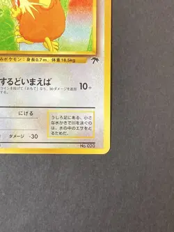 [P336]Raticate No. 020 1999 Southern Islands Japanese Pokemon Card Vintage - Image 5