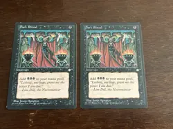 2x MTG Dark Ritual Ice Age NM Magic The Gathering - Image 1