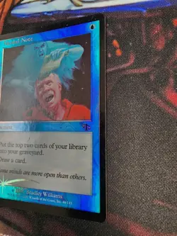 Magic: The Gathering Mental Note Blue Foil Instant 46/143 - Judgement - Image 4