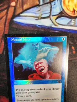 Magic: The Gathering Mental Note Blue Foil Instant 46/143 - Judgement - Image 5