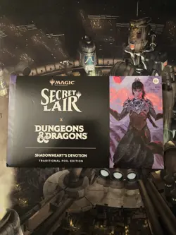 MTG Secret Lair x Dungeons & Dragons: Shadowheart's Devotion Foil Sealed - Image 1