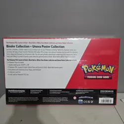 Pokemon Black Bolt White Flare Poster Collection + Black Binder SAMS EXCLUSIVE - Image 2