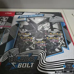 Pokemon Black Bolt White Flare Poster Collection + Black Binder SAMS EXCLUSIVE - Image 5
