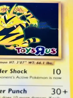 Pokemon TCG Electabuzz Toys R US Promo Holo Card 41/108 Sealed⚡🔥 - Image 4