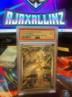 PSA 9 MINT N'S Reshiram #167 [Stamped] Pokemon TCG Jtg En-Journey Together #167 - Image 1