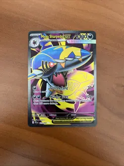 Mega Sharpedo EX (Full Art) #113/094 (ME: Phantasmal Flames) - Pokemon - UR-M/NM - Image 1