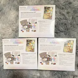 Pokemon TCG Prismatic Evolutions Elite Trainer Box Lot of 3 English Eevee - Image 3