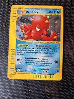 Pokemon TCG - Aquapolis Holo Octillery H20/H32 - Image 1