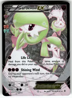 Gardevoir EX RC30/RC32 Ultra Rare Generations Pokemon Heavily Played - Image 1
