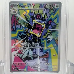2023 POKEMON PAR EN-PARADOX RIFT ILLUSTRATION RARE #212 LOUDRED PSA 10 GEM MINT - Image 5