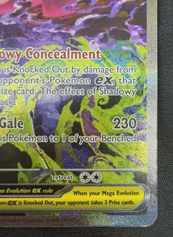 Pokemon TCG - Mega Gengar Ex 284/217 Special Illustration Rare Ascended Heroes - Image 5