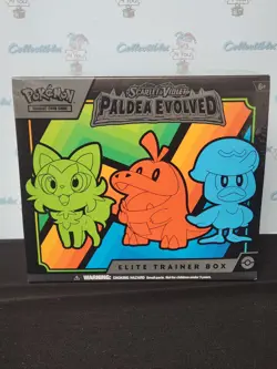 Pokemon Scarlet And Violet Paldea Evolved Elite Trainer Box Sealed - Image 1