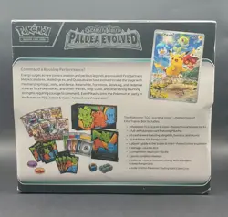 Pokemon Paldea Evolved Elite Trainer Box ETB Sealed Minor Dent Authentic 820650853661 - Image 2