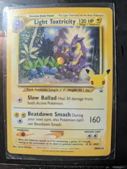 Light Toxtricity - SWSH137 Black Star Promo Pokemon SealedinSleeve - Image 1
