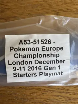 Pokemon Europe Championships EUIC 2016 European Playmat - w/UG Matpod Case - Image 4