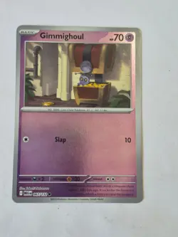 Gimmighoul 067/132 Common Mega Evolution Pokemon Reverse Holo Near Mint - Image 1